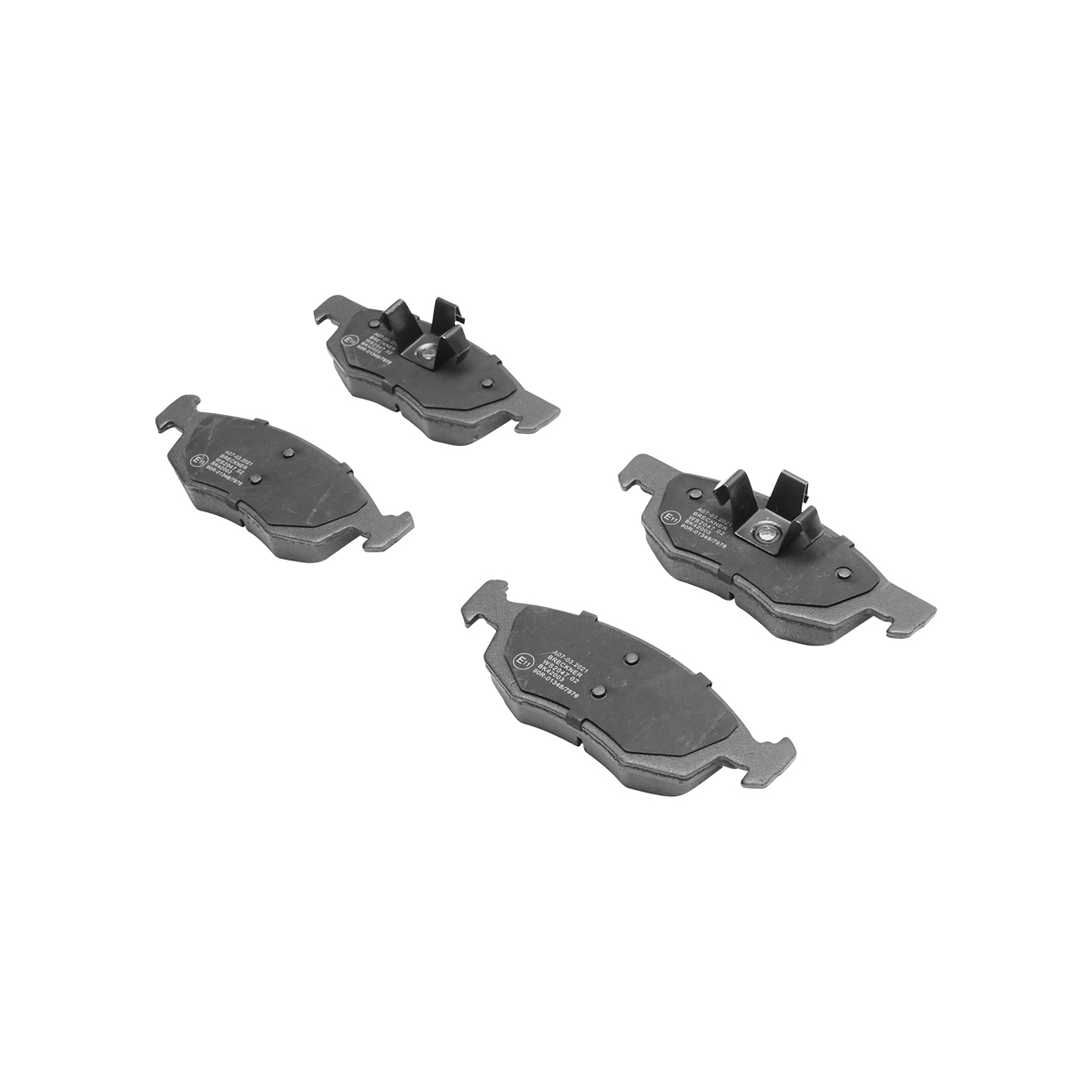 Placute frana Dacia Logan, MCV, VAN, Papuc 6001549803 - imagine 3