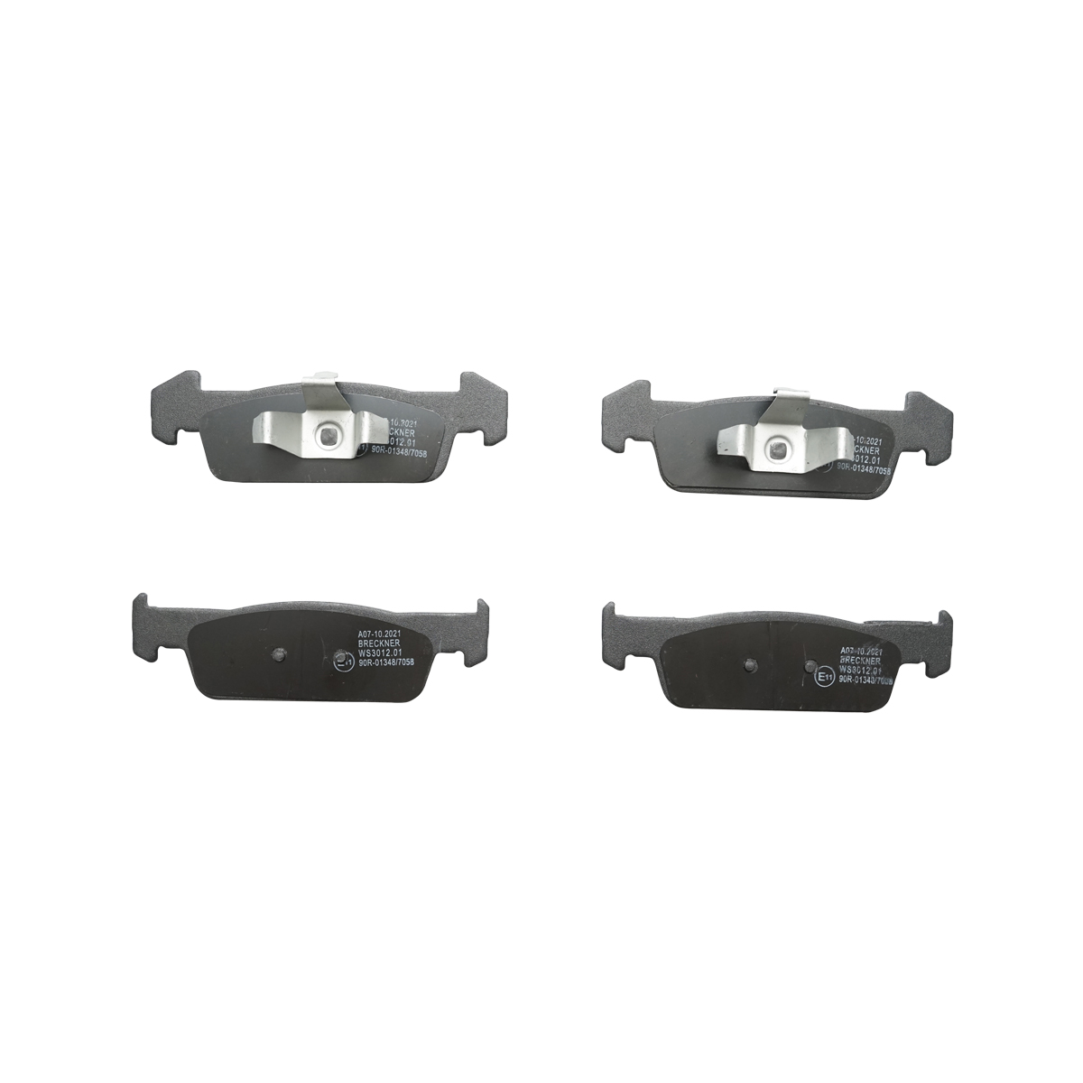 Placute frana Dacia Logan II 1.2 410609646R - imagine 2