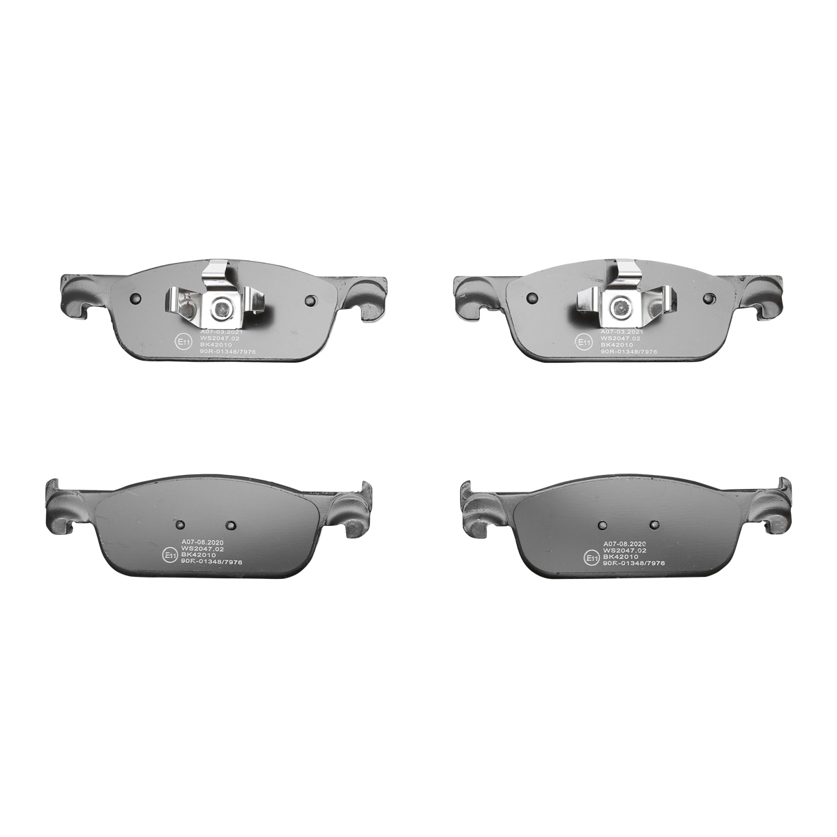 Placute frana Dacia Logan, Logan MCV, VAN, Sandero 0.9 410605536R - imagine 3