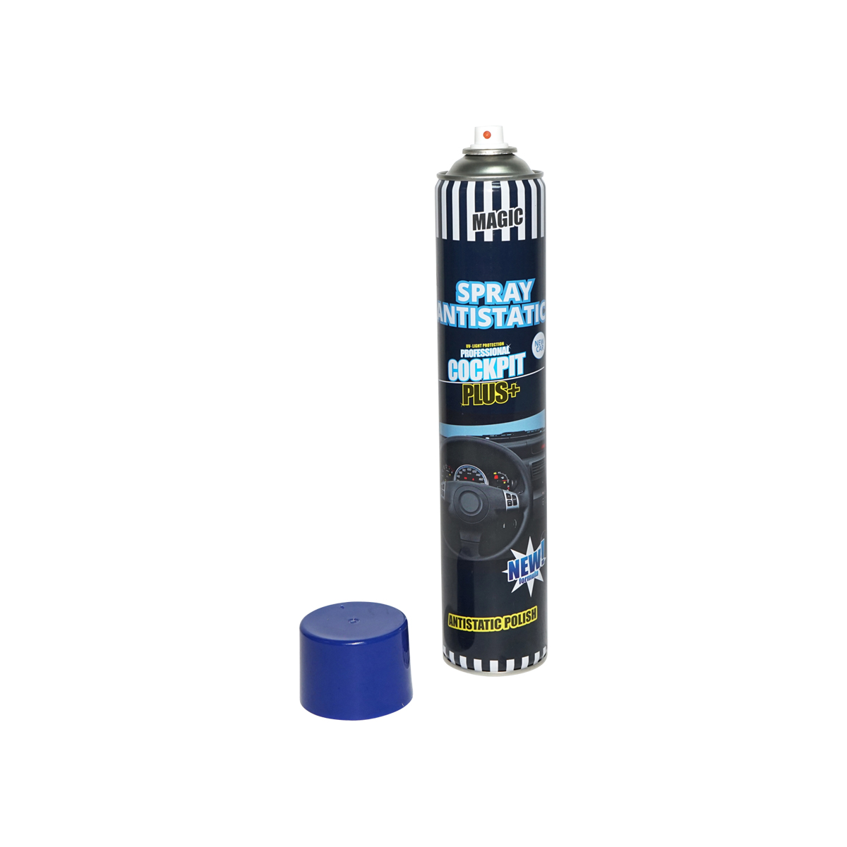 Spray silicon bord antistatic new car 750ml - imagine 2
