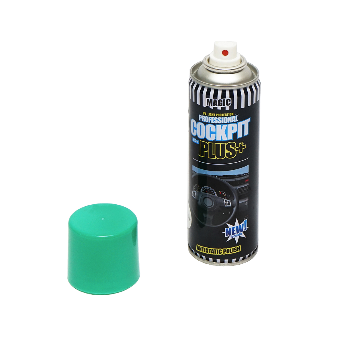 Spray silicon bord antistatic levantica 220ml - imagine 2