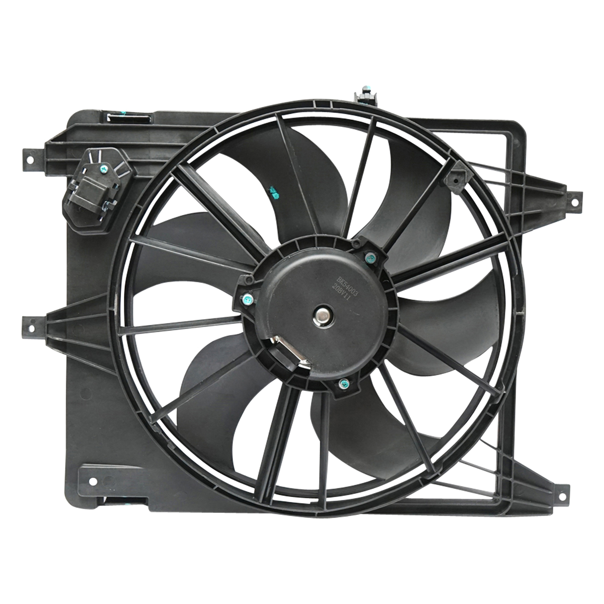 Electroventilator racire radiator GMV Logan/Sandero benzina cu A/C 6001550769 - imagine 2