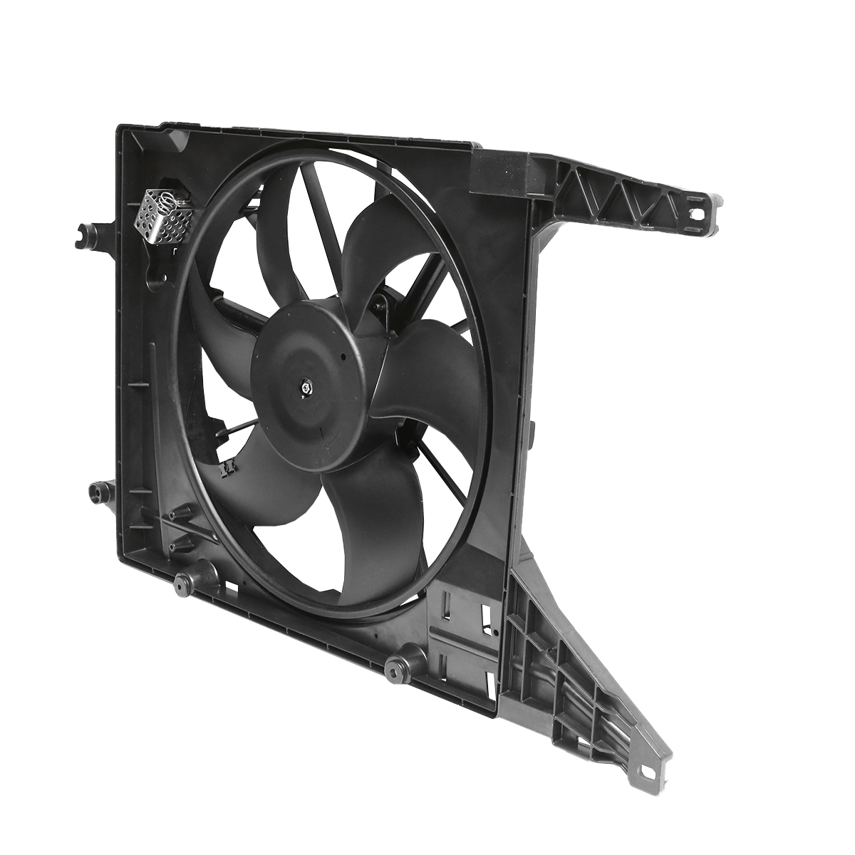 Electroventilator radiator racire GMV Dacia Logan 1.5dCi cu A/C 8200765566 - imagine 4