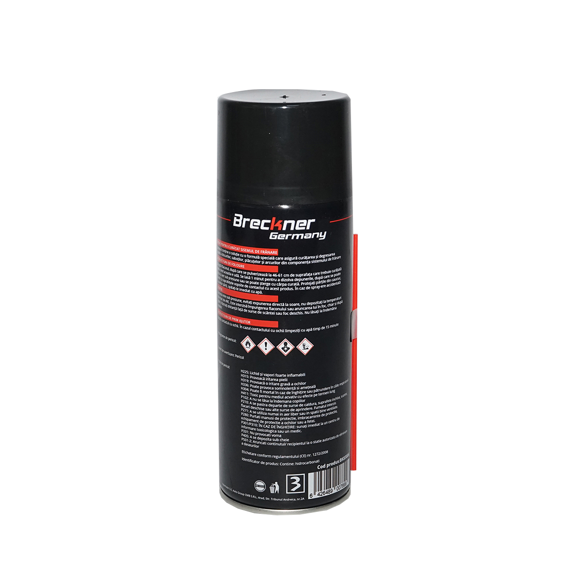 Spray pentru curatat discuri de frana 450ml Breckner Germany - imagine 2