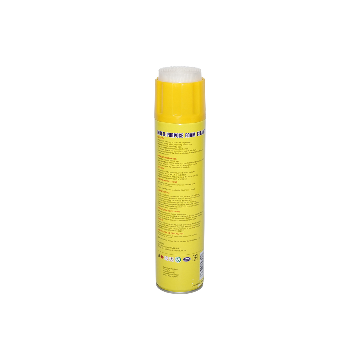 Spray cu spuma activa pentru curatat tapiterie 650ml Breckner Germany - imagine 2