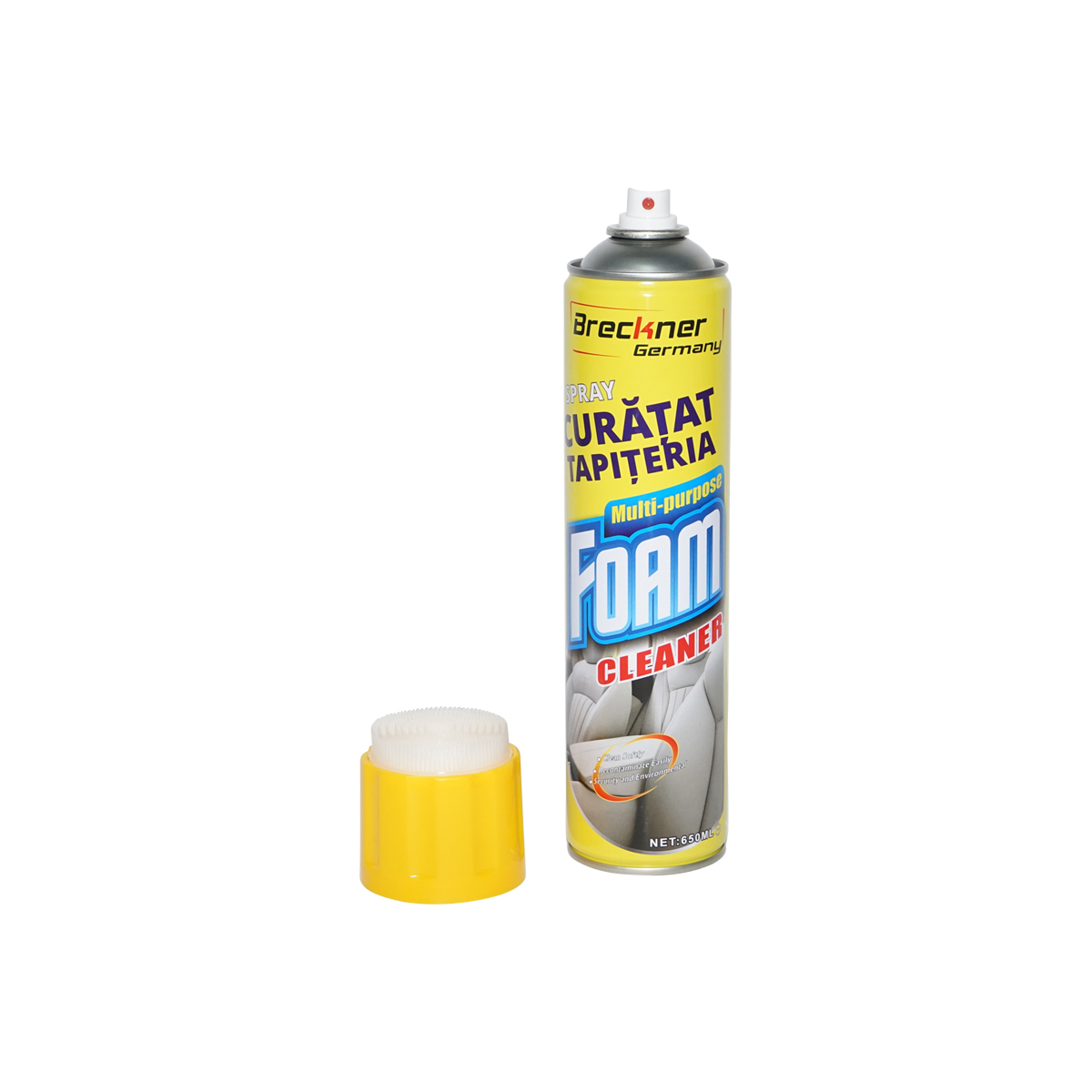 Spray cu spuma activa pentru curatat tapiterie 650ml Breckner Germany - imagine 3