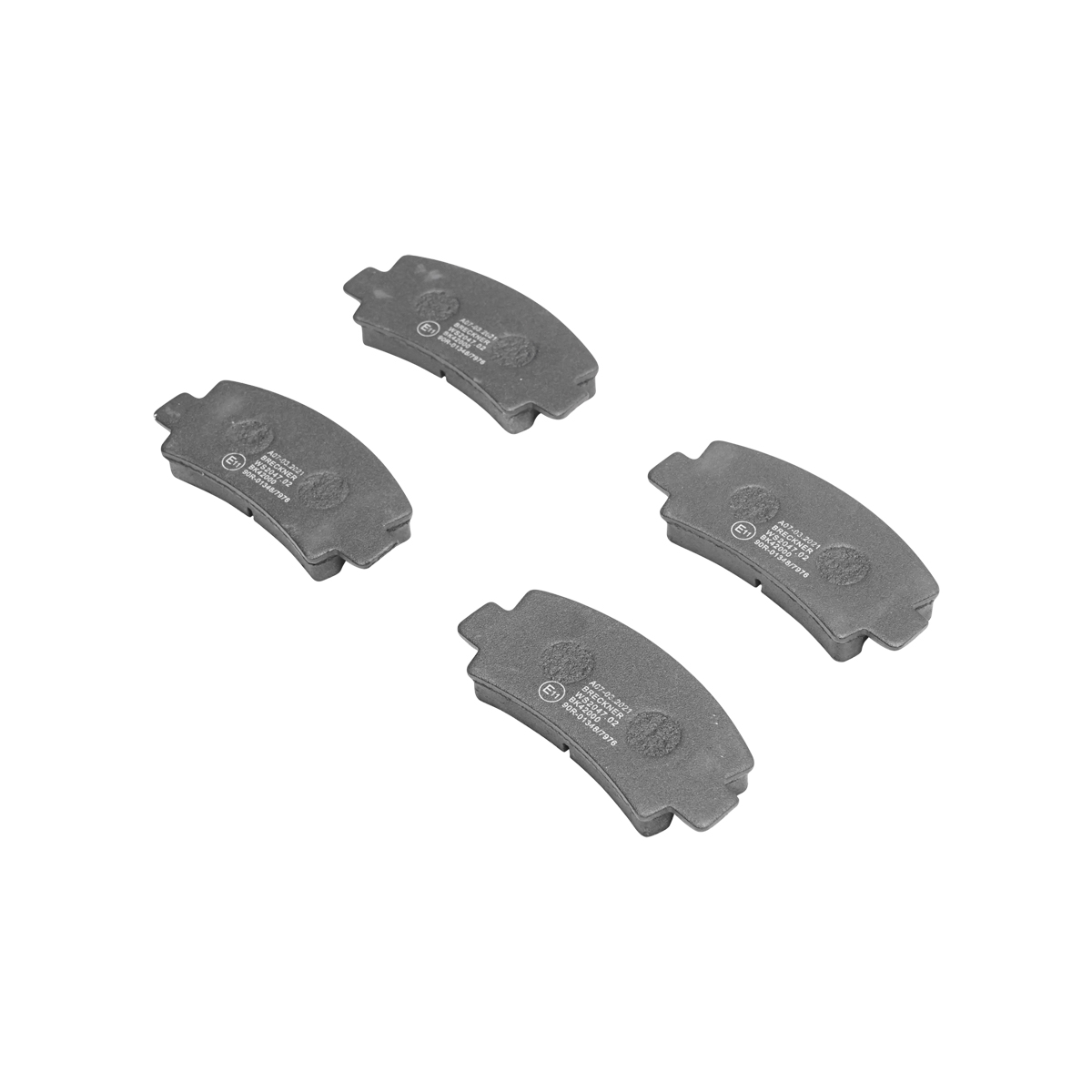 Placute frana pentru Dacia 6001539978 Breckner Germany - imagine 3