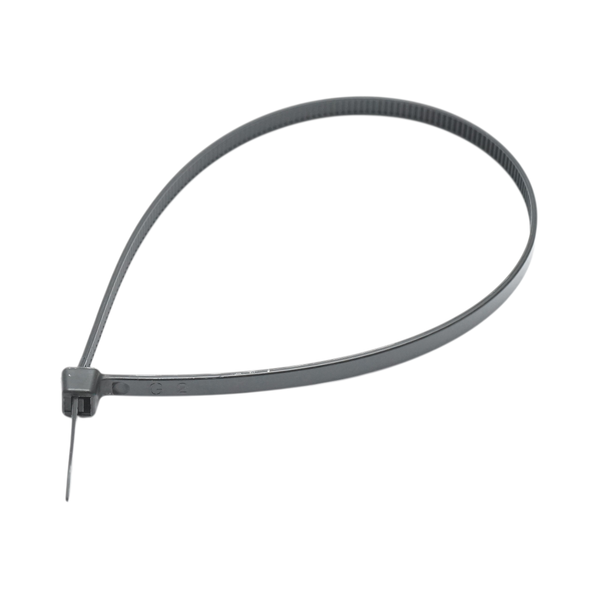 Faseta colier plastic negru 4.7x300mm 100 buc/set Longroad - imagine 3