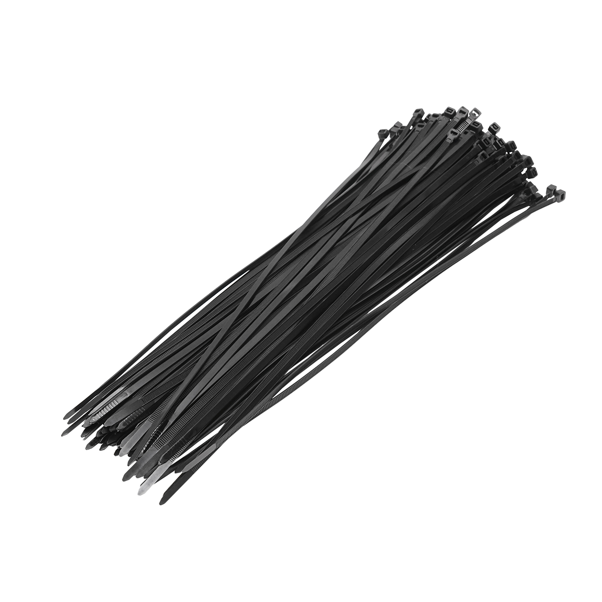 Faseta colier plastic negru 4.8x360mm 100 buc/set Breckner Germany
