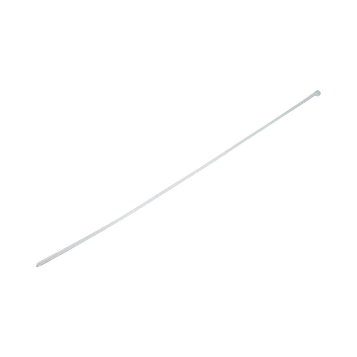 Faseta colier plastic alb 3.6x430mm 100 buc/set Longroad - imagine 4