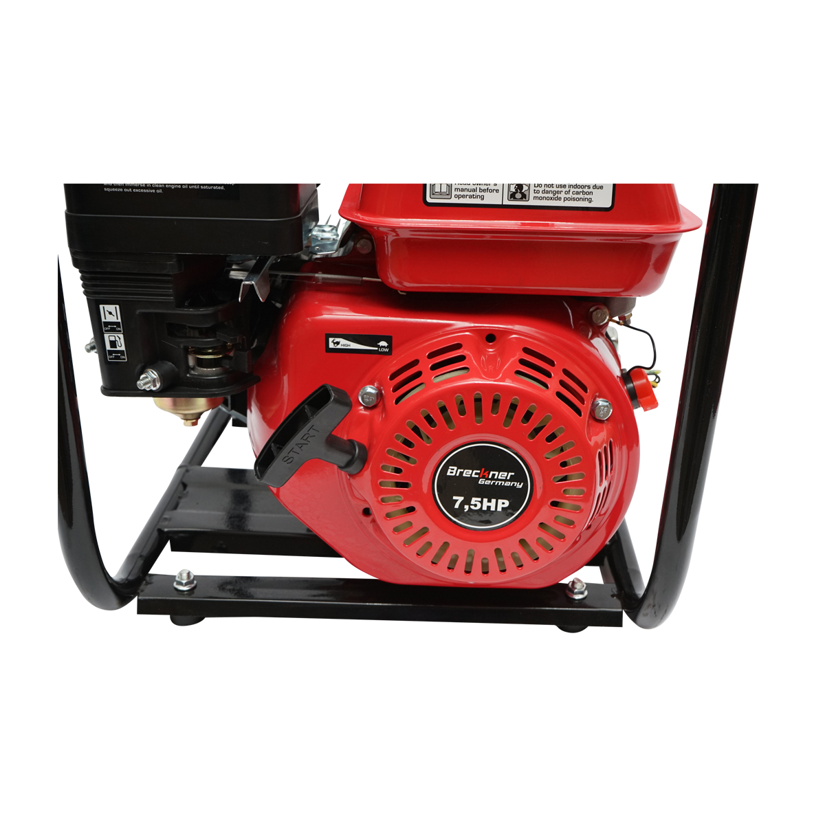 Motopompa WP30 motor tip HONDA 7.5 CP, 3 toli, debit max. 60m3/h adancime  max. 8m. Inaltime max. 30m Breckner Germany - imagine 5