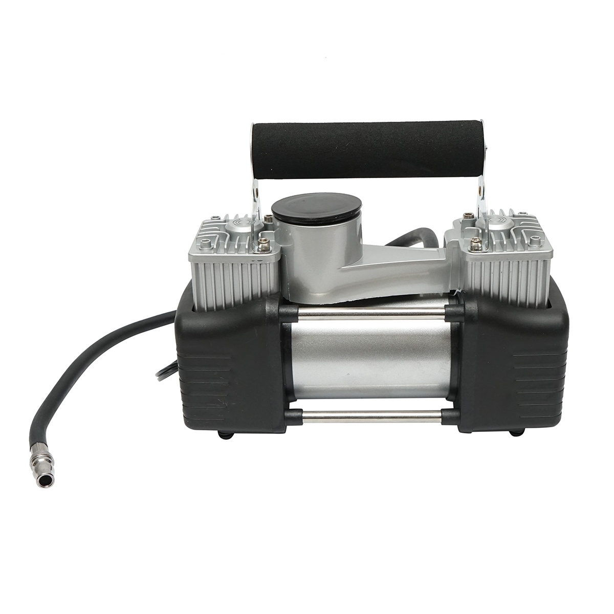 Compresor aer umflat roti 12V, 150PSI, 85l/min, 2 cilindrii, cablu 3m pentru priza bricheta auto - imagine 3