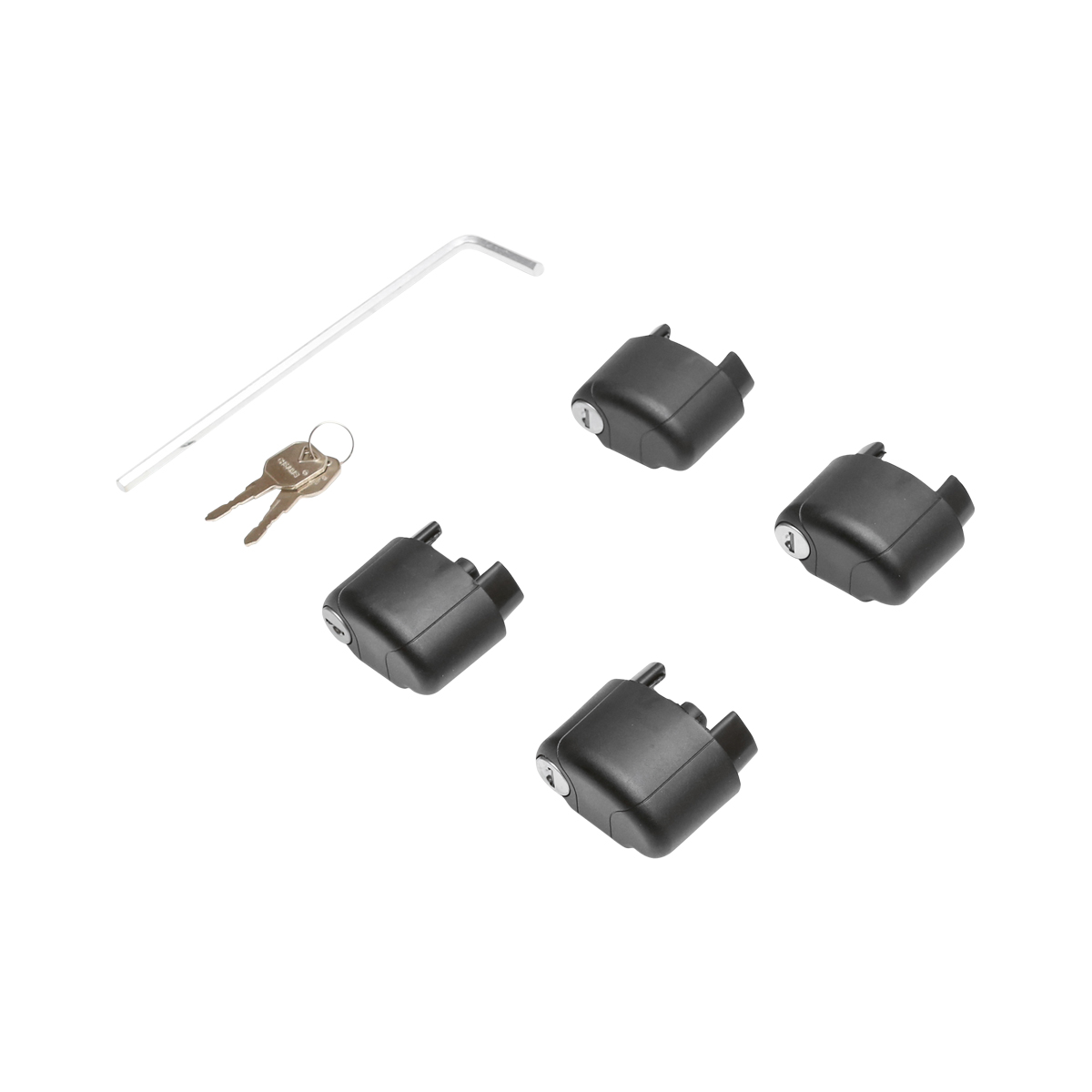 Set 2 bare transversale pentru portbagaj din aluminiu cu antifurt 1200mm Breckner Germany - imagine 5