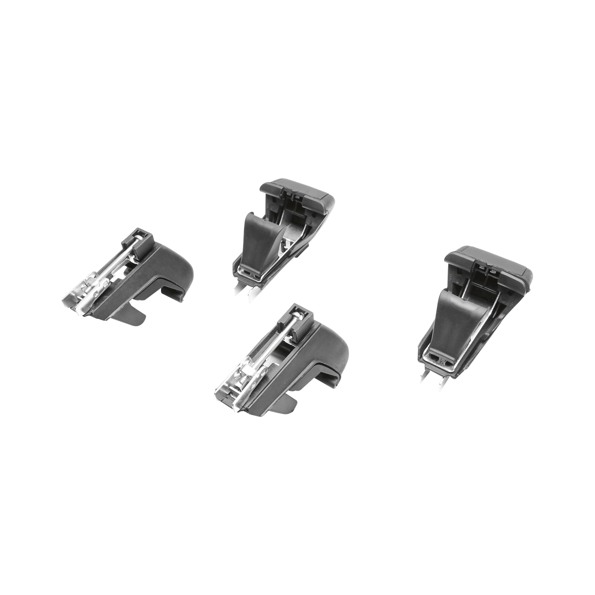 Set 2 bare transversale pentru portbagaj din aluminiu cu antifurt 1200mm Breckner Germany - imagine 6