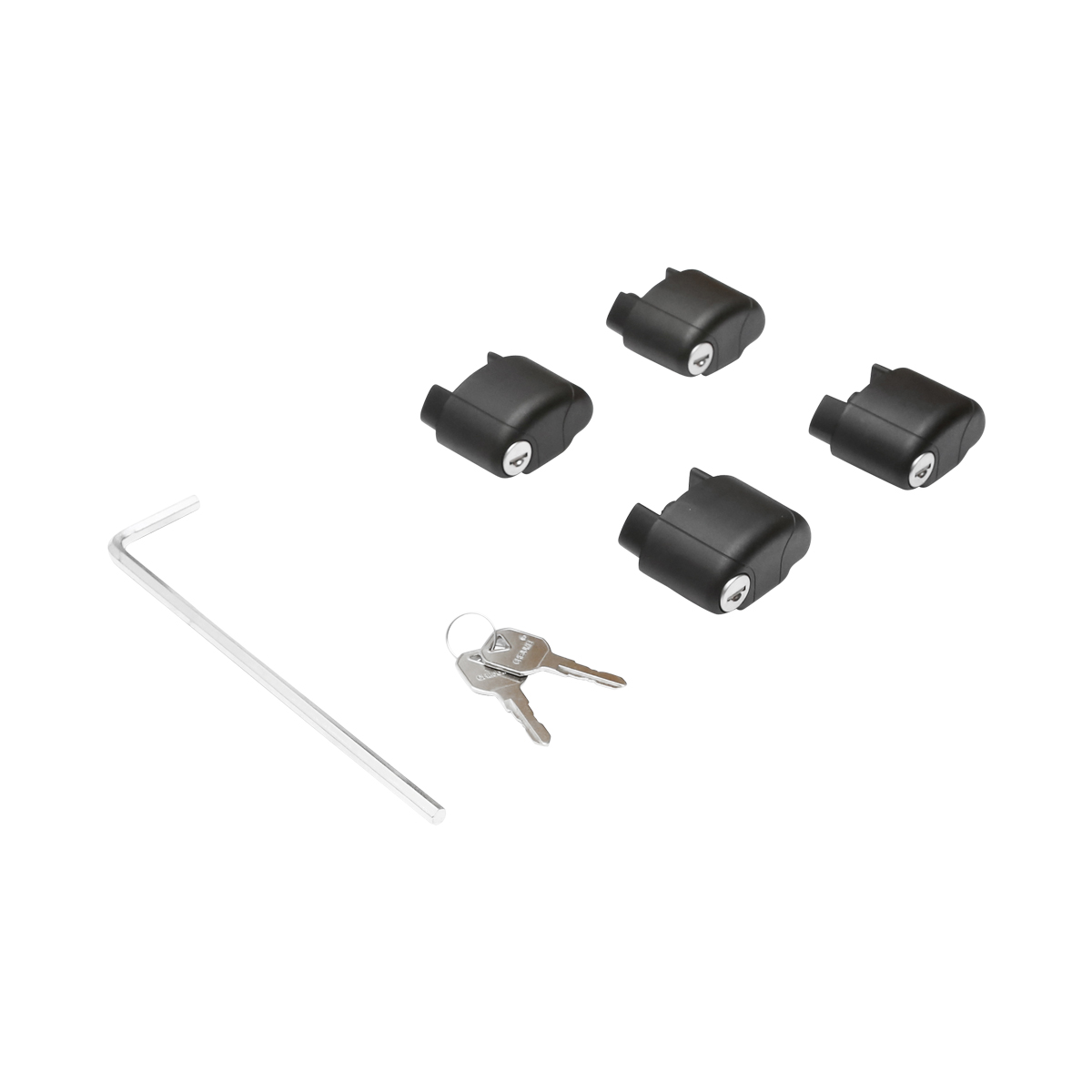 Set 2 bare transversale pentru portbagaj din aluminiu cu antifurt 1500mm Breckner Germany - imagine 5