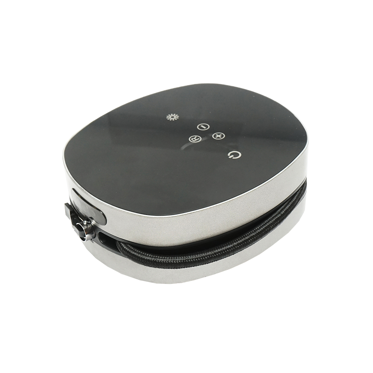 Compresor aer cu touch screen, acumulator 2500mAh, presiune maxima 8.27 Bar, tensiune alimentare 12.6V/1A, wireless Breckner Germany - imagine 3