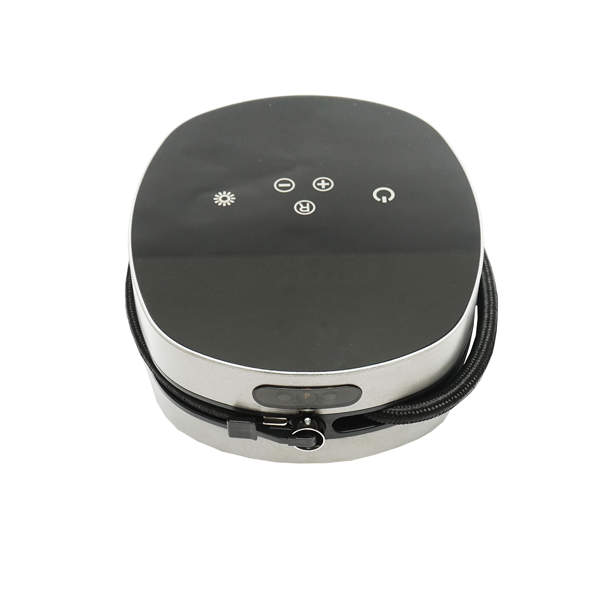 Compresor aer cu touch screen, acumulator 2500mAh, presiune maxima 8.27 Bar, tensiune alimentare 12.6V/1A, wireless Breckner Germany - imagine 2