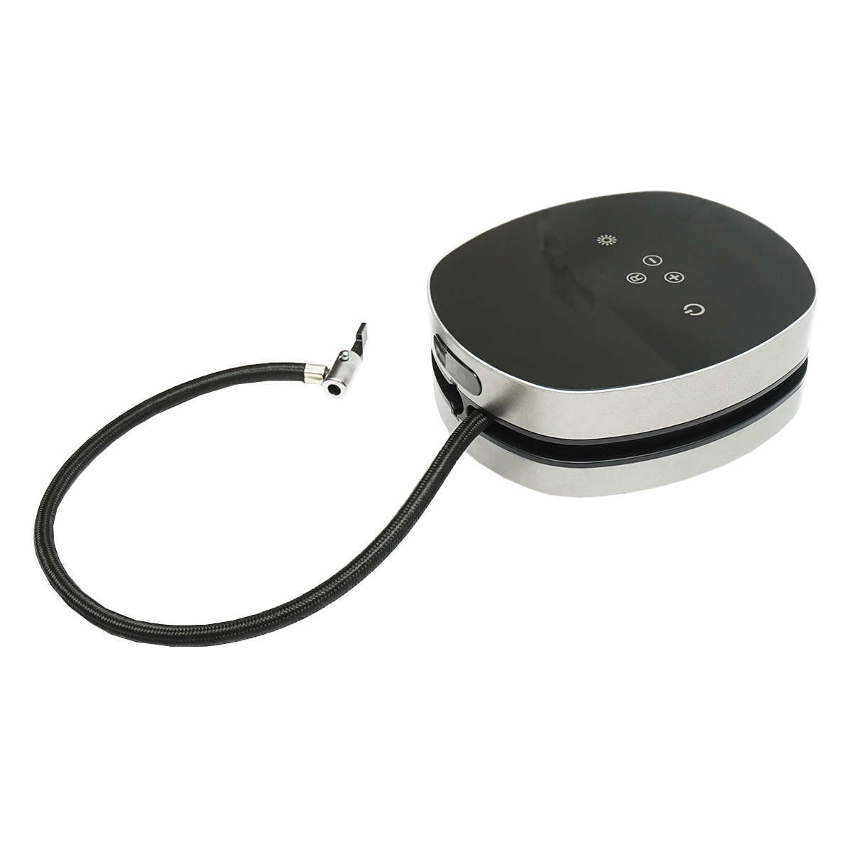 Compresor aer cu touch screen, acumulator 2500mAh, presiune maxima 8.27 Bar, tensiune alimentare 12.6V/1A, wireless Breckner Germany - imagine 5