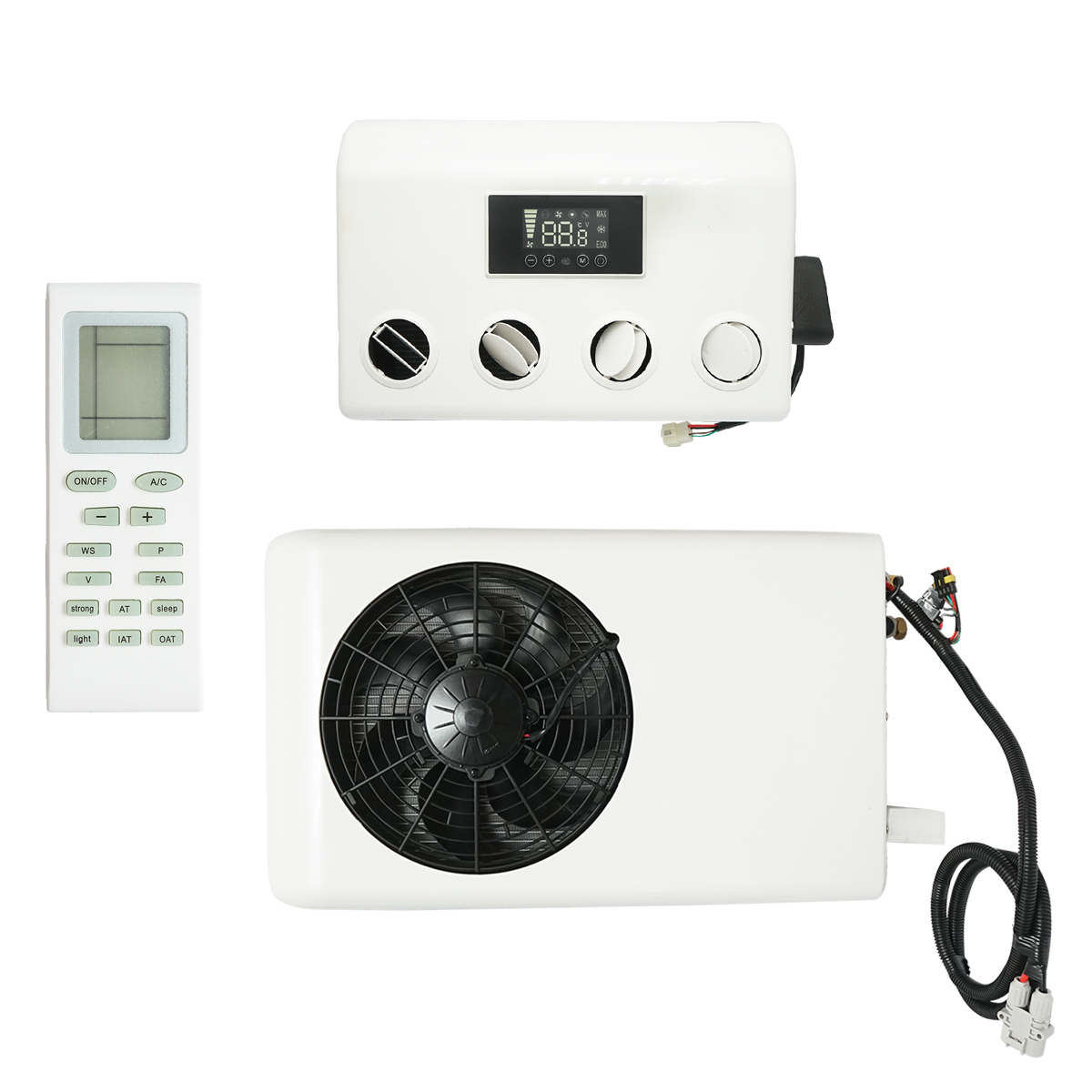 Clima stationara utilaje industriale AC universala 12V 2600W - imagine 2