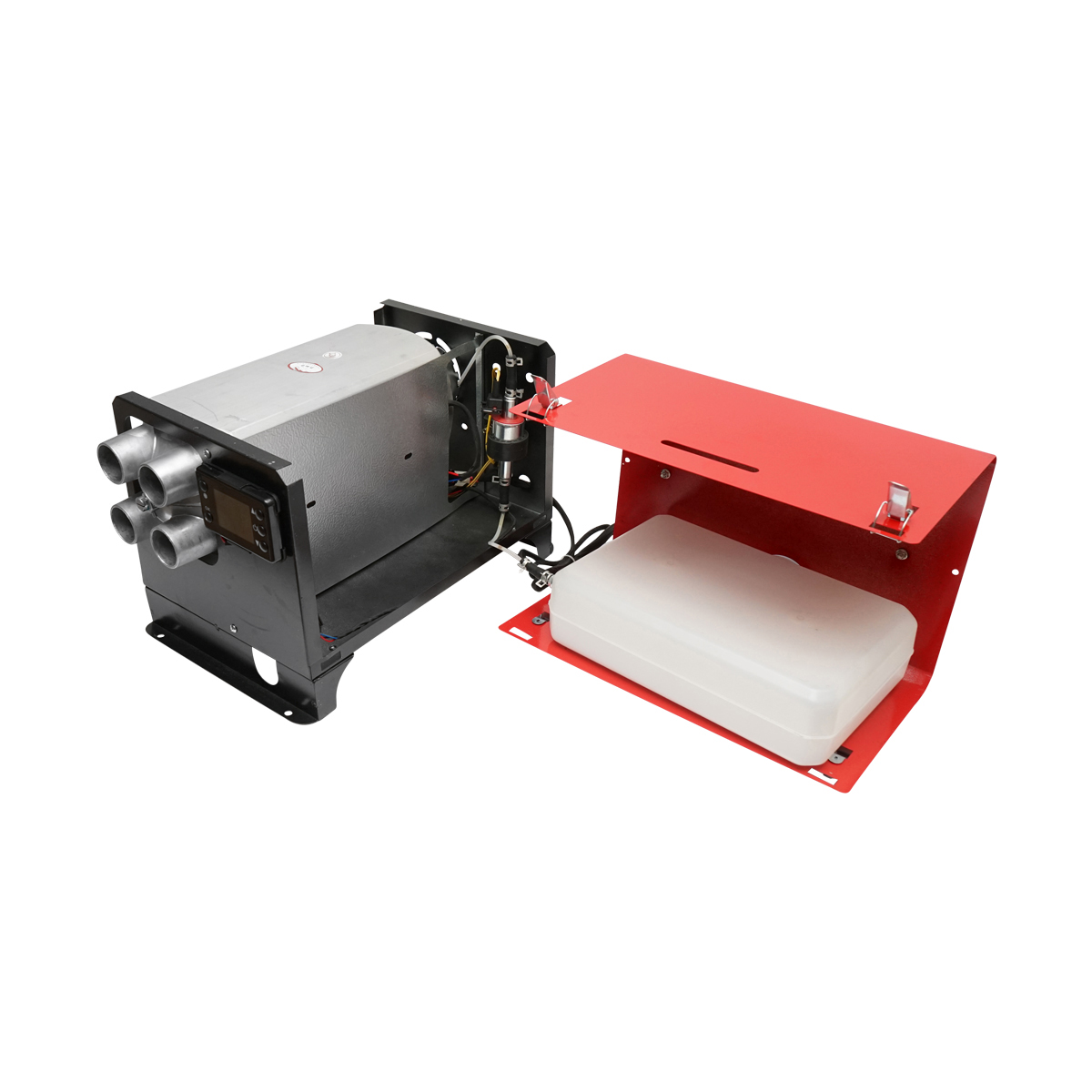 Incalzitor stationar, sirocou 12V, 5KW, display LCD, cu telecomanda Breckner Germany - imagine 9