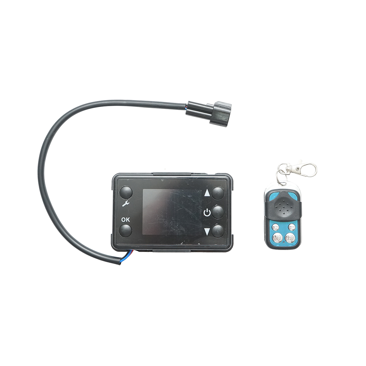 Incalzitor stationar, sirocou 12V, 2KW, display LCD, cu telecomanda si bujie Kyocera Breckner Germany - imagine 3