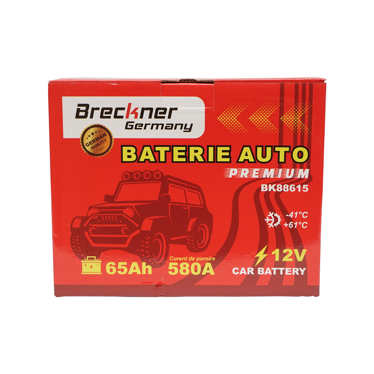 Acumulator, baterie auto 65Ah, 580A, 12V BRECKNER PREMIUM - imagine 5