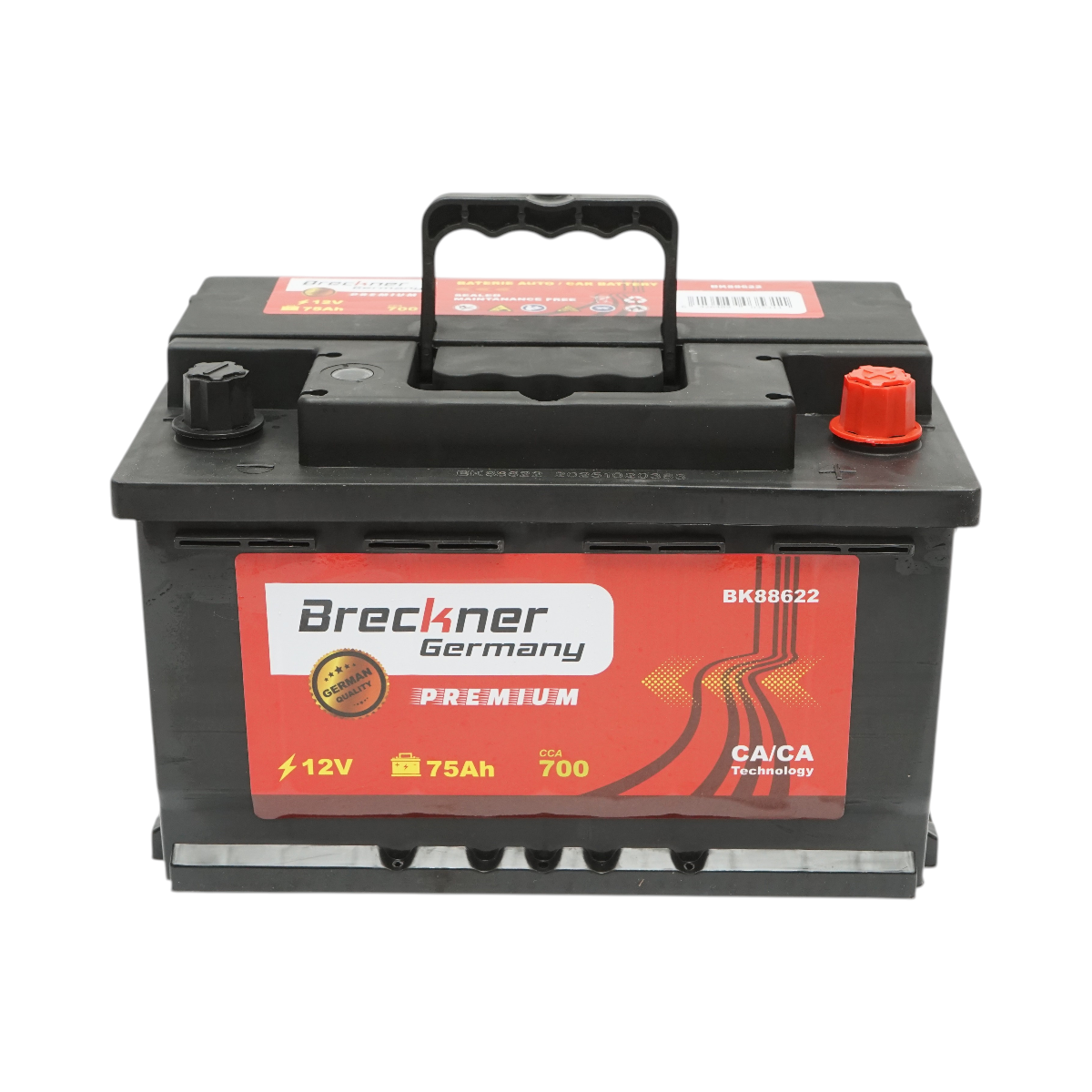 Acumulator, baterie auto 75Ah, 700A, 12V BRECKNER PREMIUM - imagine 2