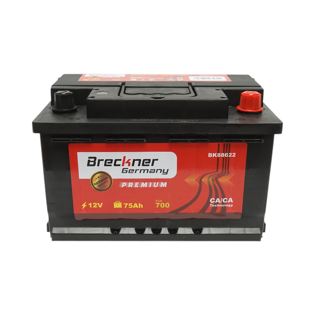 Acumulator, baterie auto 75Ah, 700A, 12V BRECKNER PREMIUM