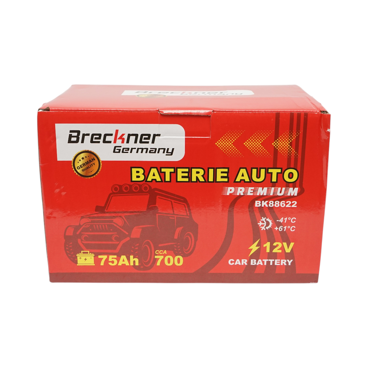 Acumulator, baterie auto 75Ah, 700A, 12V BRECKNER PREMIUM - imagine 6