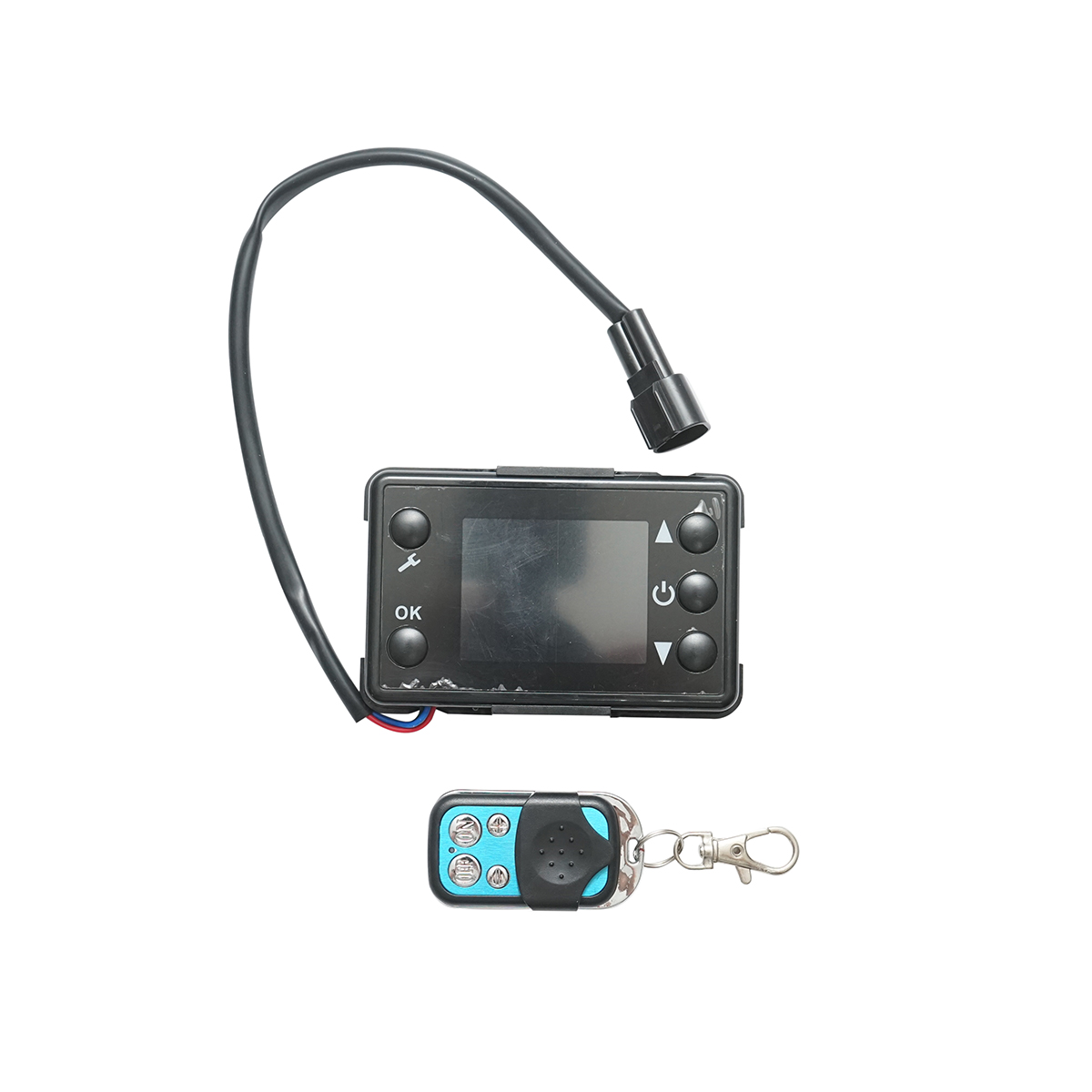 Incalzitor stationar, sirocou 12-24V, 5KW cu telecomanda, display LCD si bujie Kyocera Breckner Germany	 - imagine 3