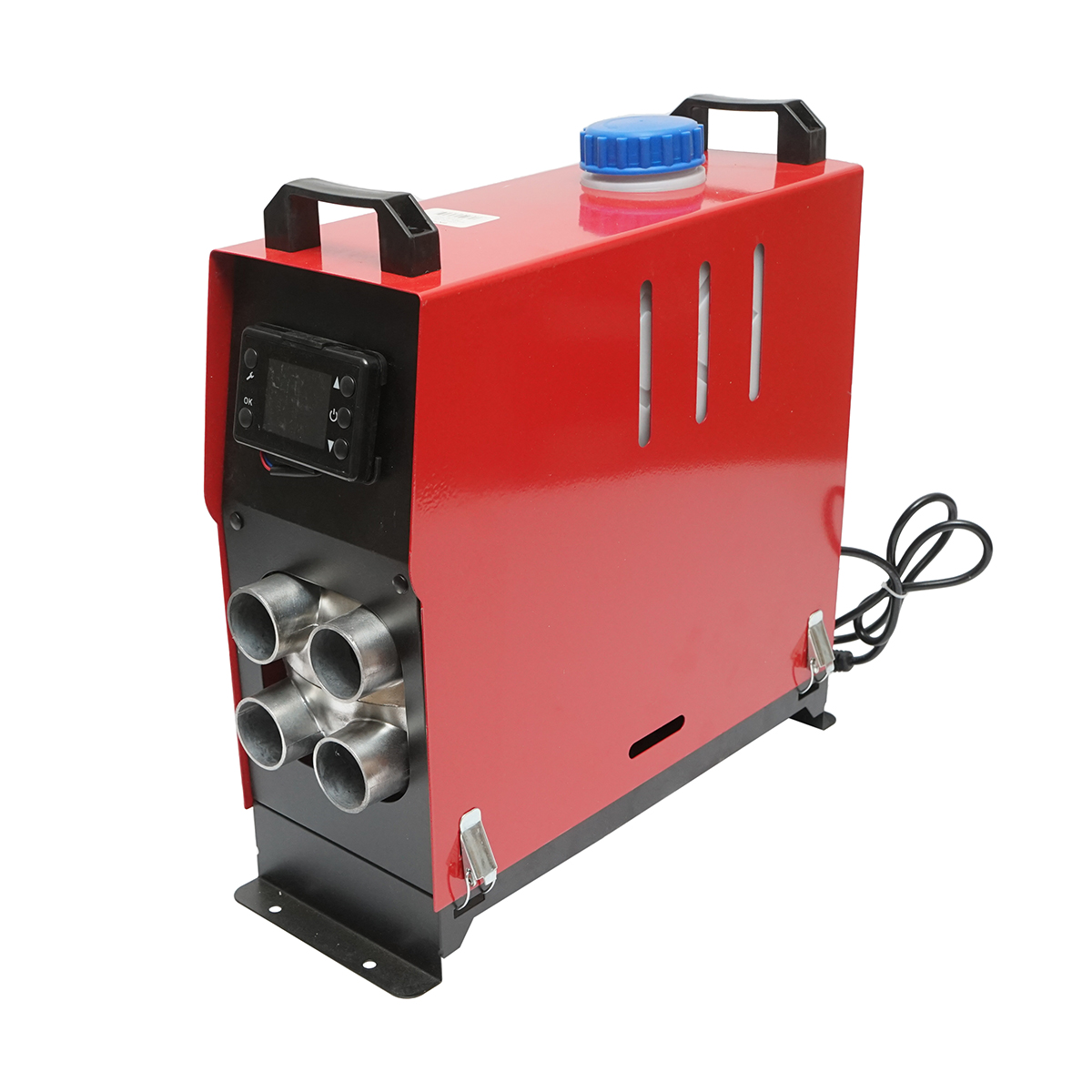 Sirocou, incalzitor stationar portabil 12-24/220V, 5KW, display LCD, cu telecomanda si bujie Kyocera Breckner Germany - imagine 2