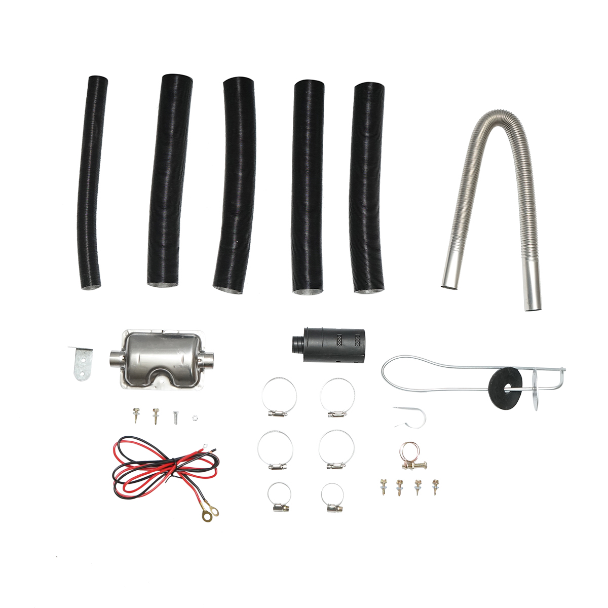 Sirocou, incalzitor stationar portabil 12-24v/220V, 5KW, display LCD, cu telecomanda si bujie Kyocera Breckner Germany - imagine 4