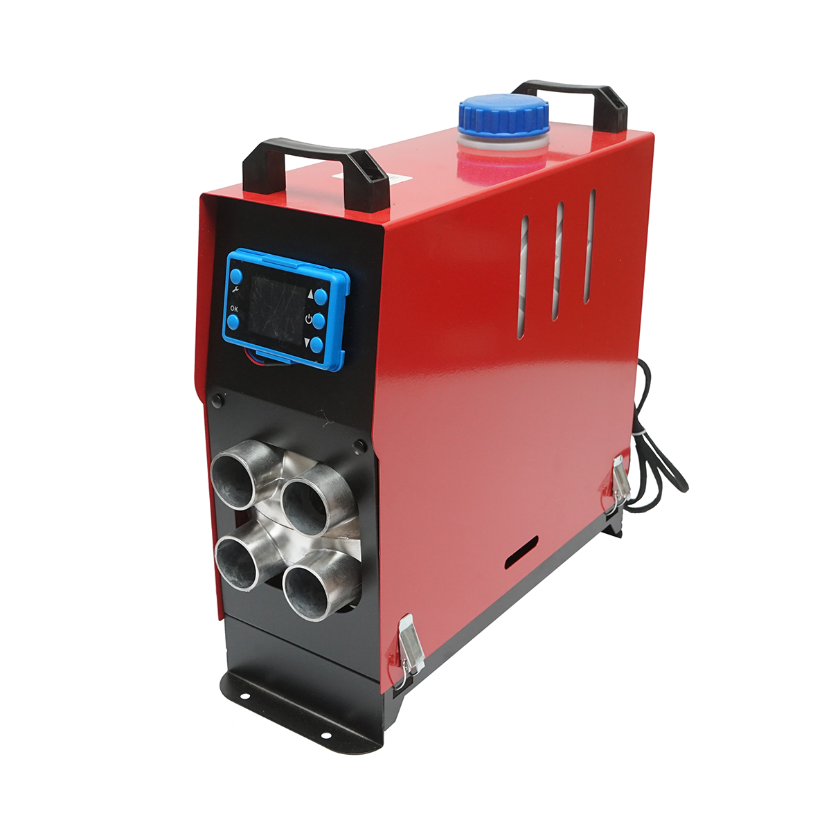 Sirocou, incalzitor stationar portabil 12V, 5KW, display LCD, cu telecomanda, bluetooth si bujie Kyocera Breckner Germany - imagine 4