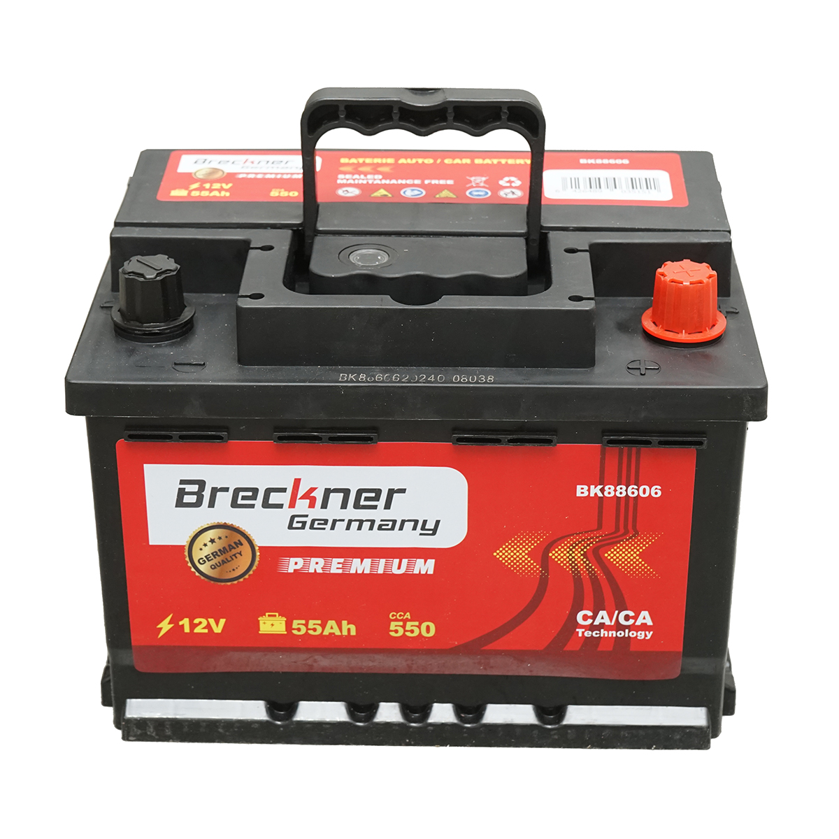 Acumulator, baterie auto 55Ah, 550A, 12V BRECKNER PREMIUM - imagine 4