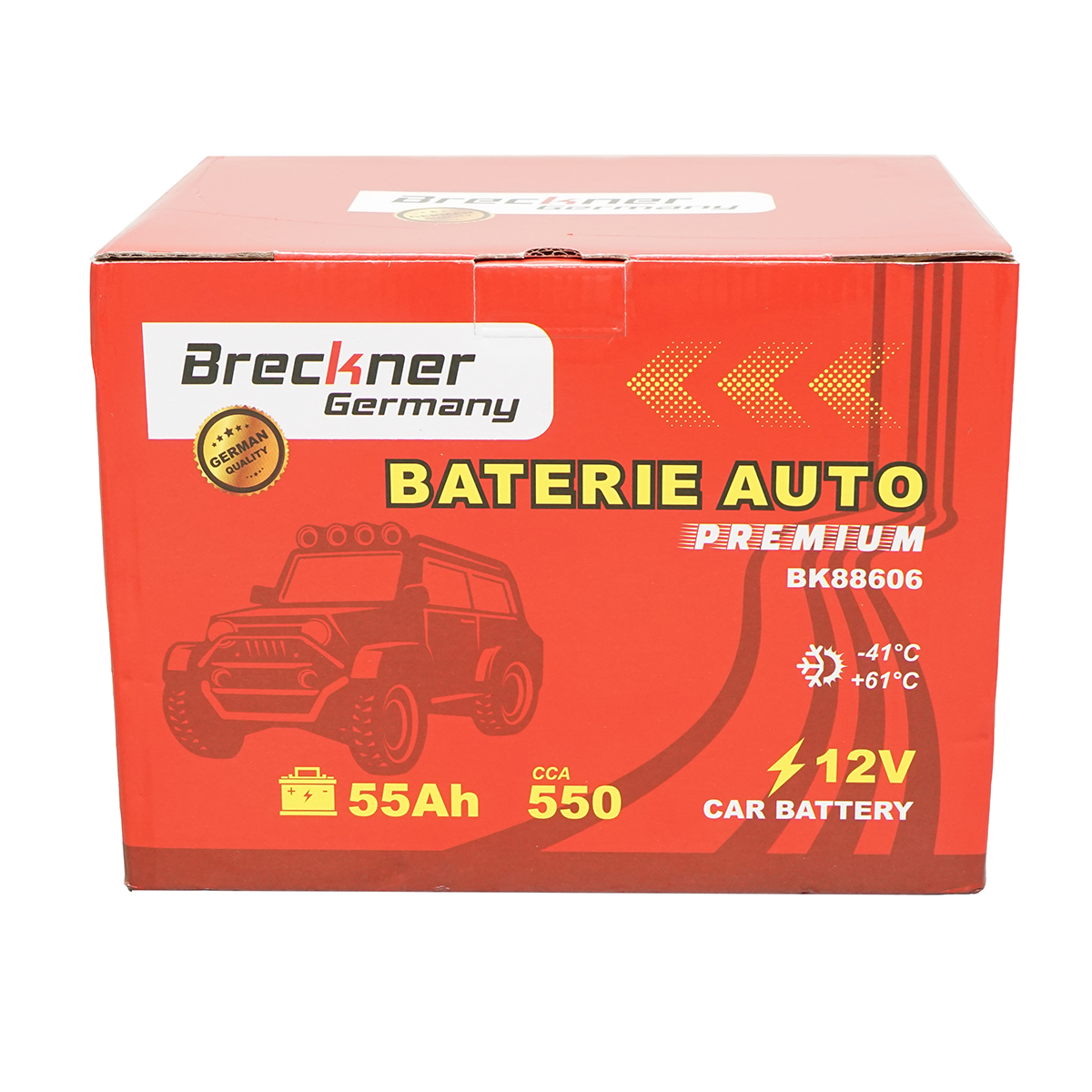 Acumulator, baterie auto 55Ah, 550A, 12V BRECKNER PREMIUM - imagine 5