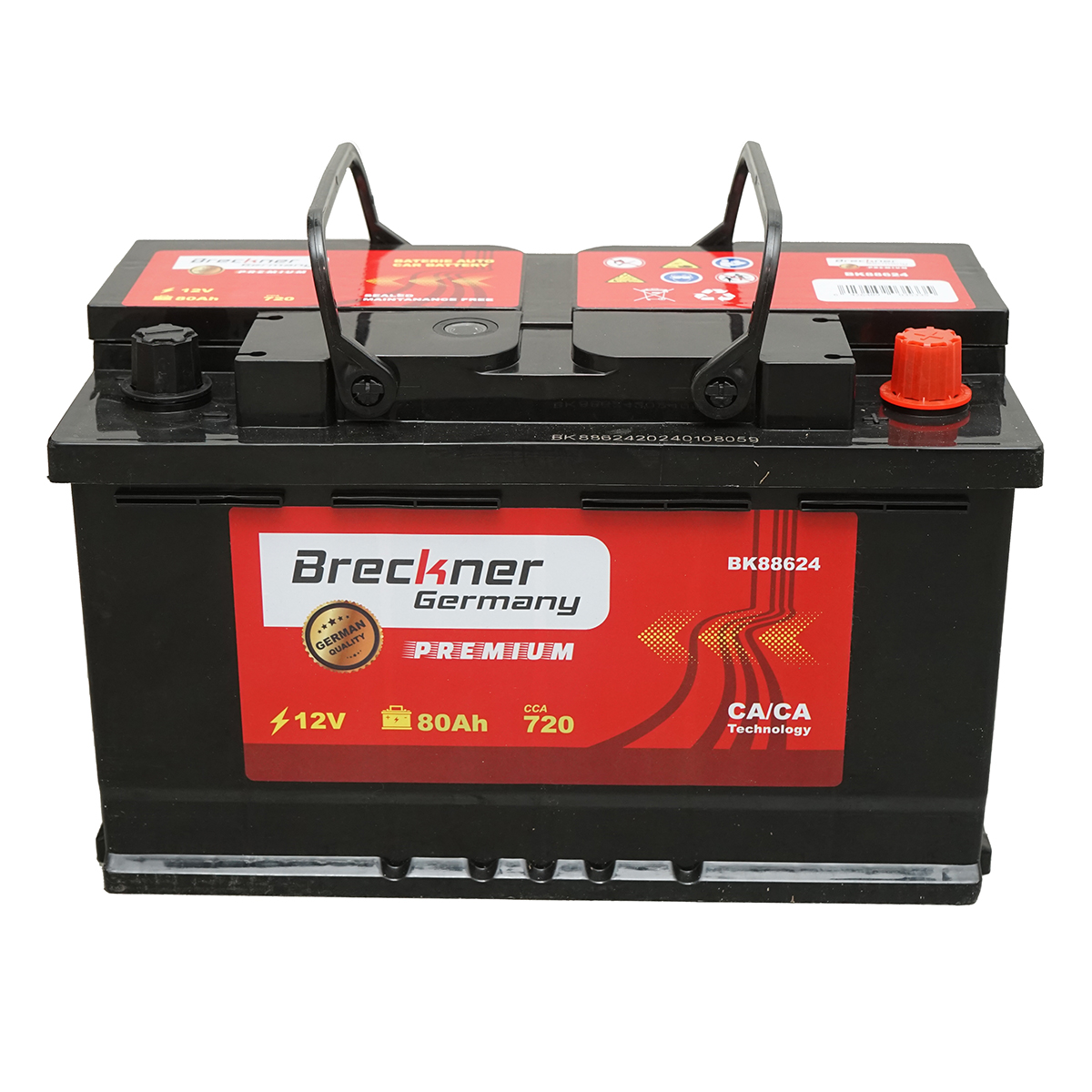 Acumulator, baterie auto 80Ah, 720A, 12V BRECKNER PREMIUM - imagine 4