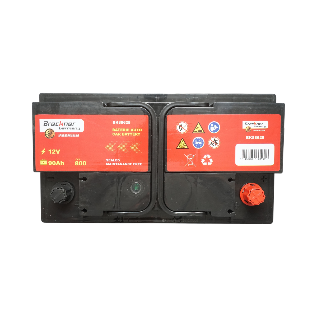 Acumulator, baterie auto 90Ah, 800A, 12V BRECKNER PREMIUM - imagine 5