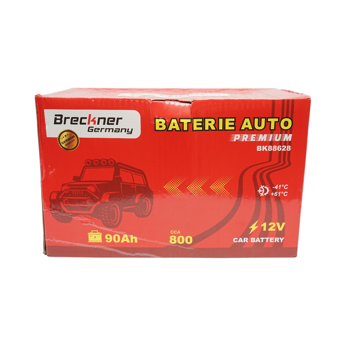 Acumulator, baterie auto 90Ah, 800A, 12V BRECKNER PREMIUM - imagine 6