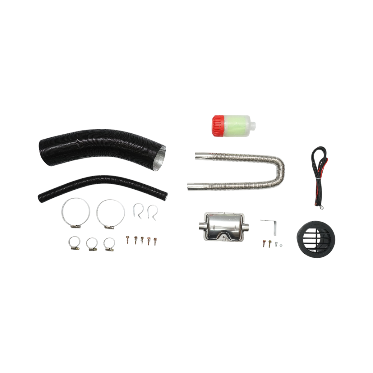 Sirocou, incalzitor stationar silentios 12-24V, 5KW cu display LCD, telecomanda si bujie Kyocera THOR - imagine 5