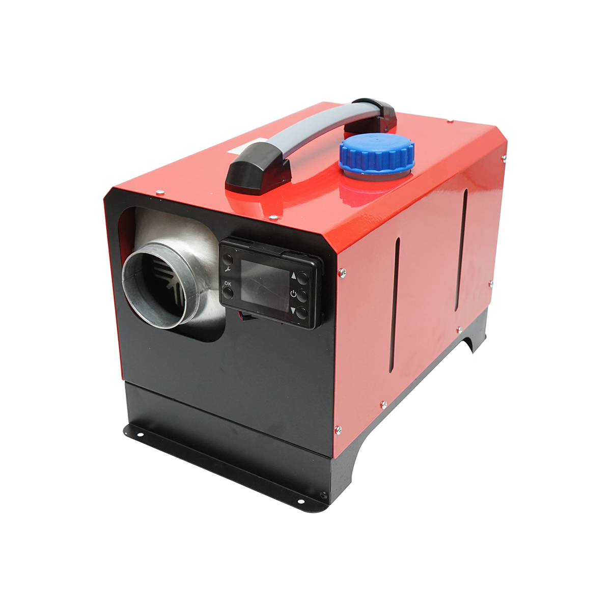 Sirocou, incalzitor stationar silentios portabil 12-24/220V, 5KW, display LCD, cu telecomanda si bujie Kyocera THOR - imagine 2