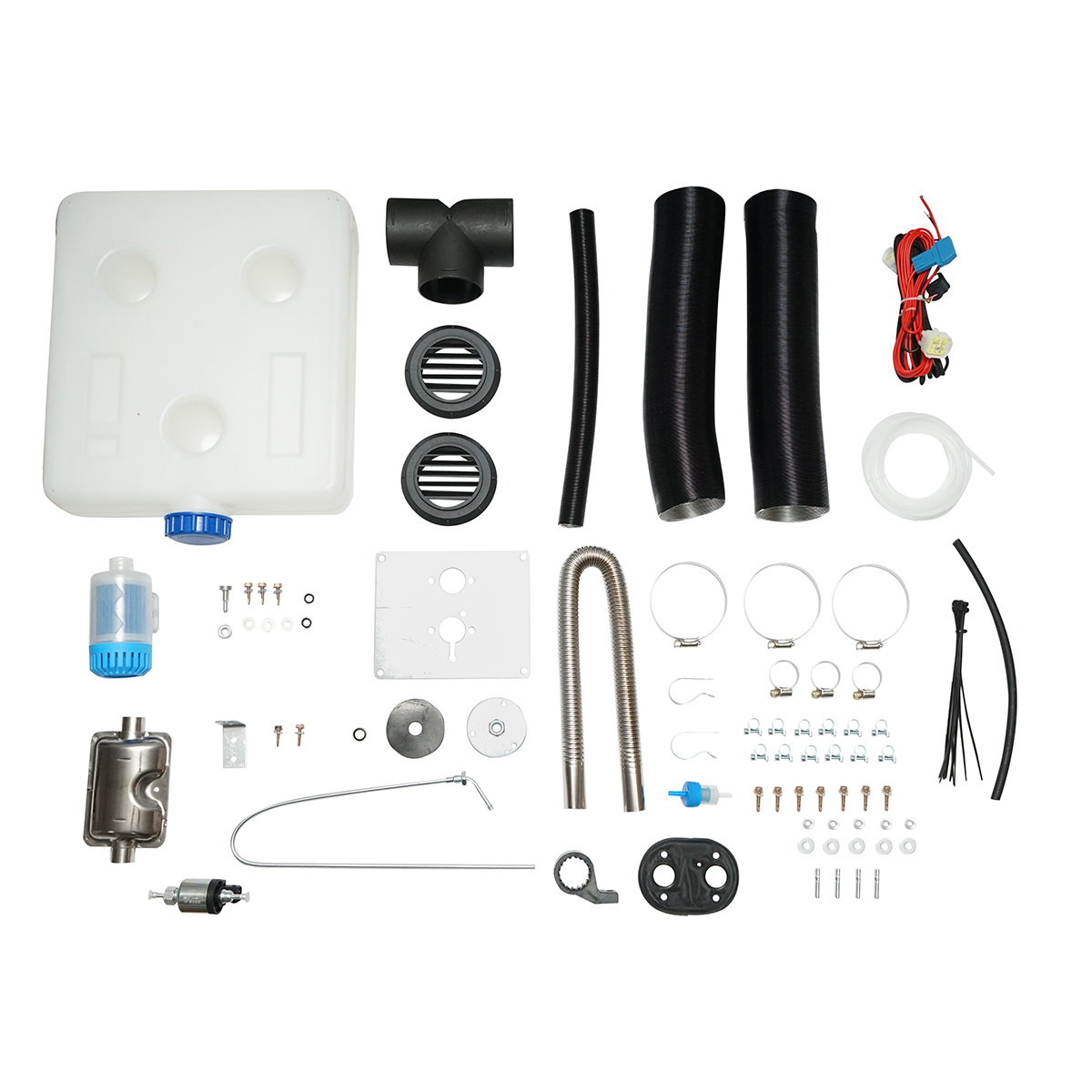 Incalzitor stationar, sirocou silentios 12-24V, 5KW, display LCD, cu telecomanda si bujie Kyocera THOR - imagine 4