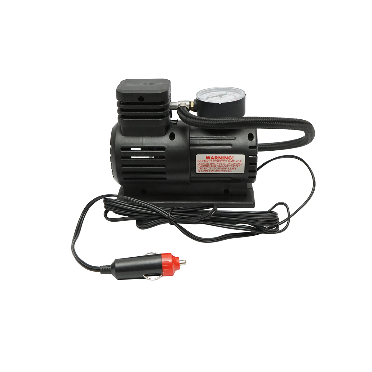Compresor aer umflat roti 12V 250PSI, cablu 2.8m pentru priza bricheta auto Breckner Germany - imagine 3
