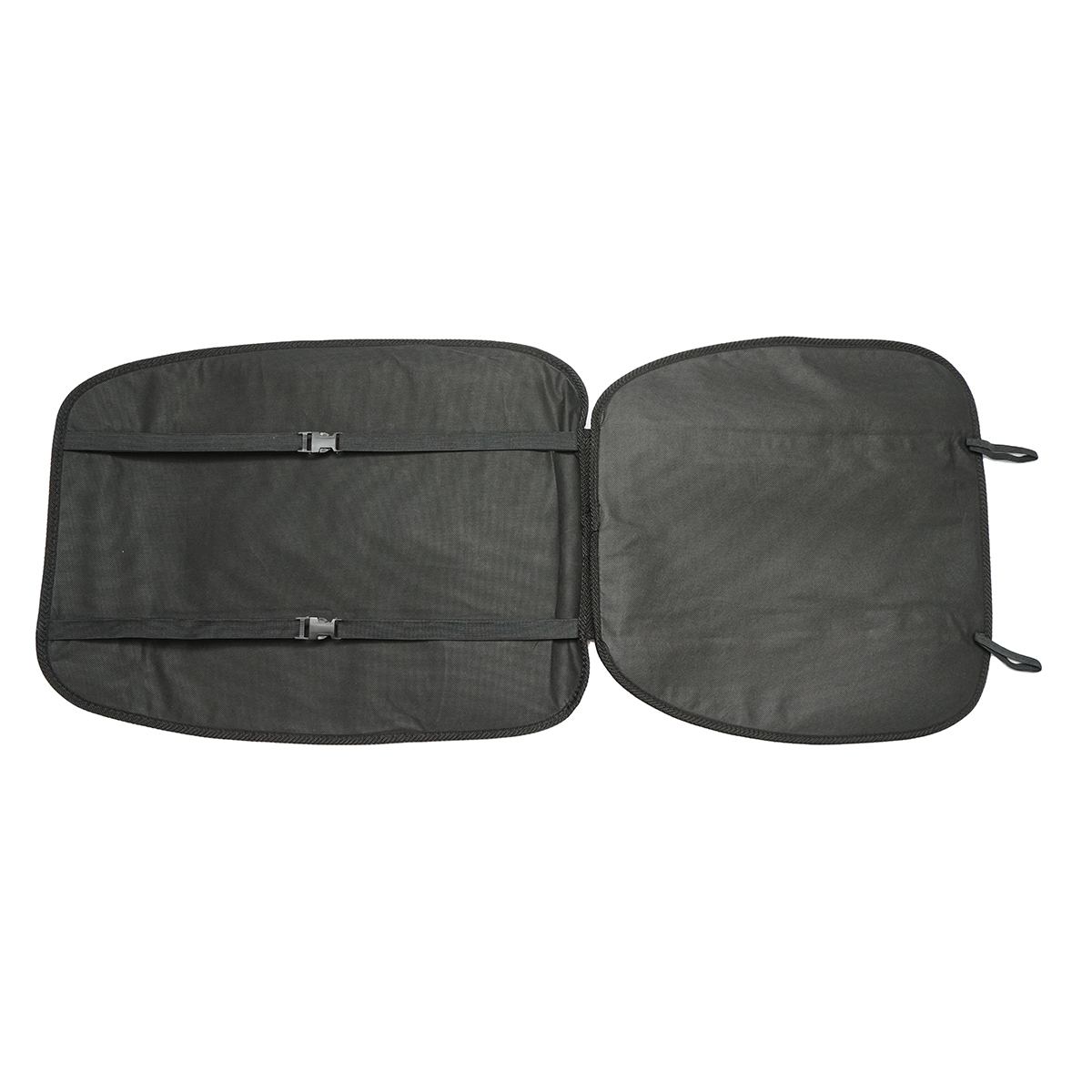 Husa scaun universala 104x45cm negru-rosu Breckner Germany - imagine 4