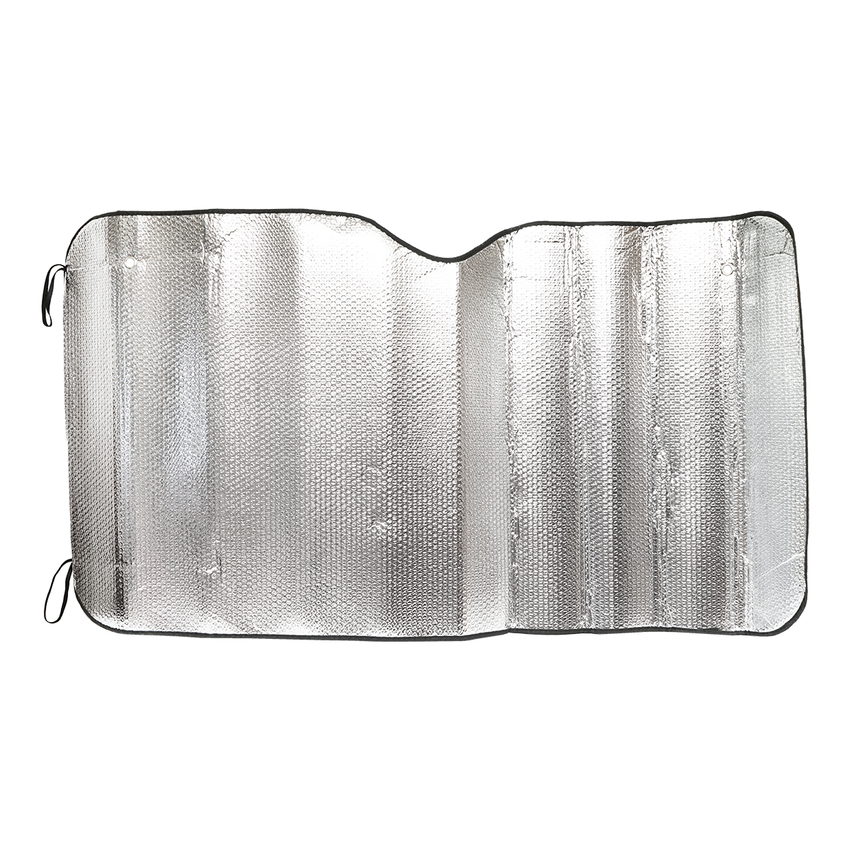 Parasolar parbriz auto 140x70cm folie de aluminiu si ventuze de fixare Breckner Germany - imagine 3