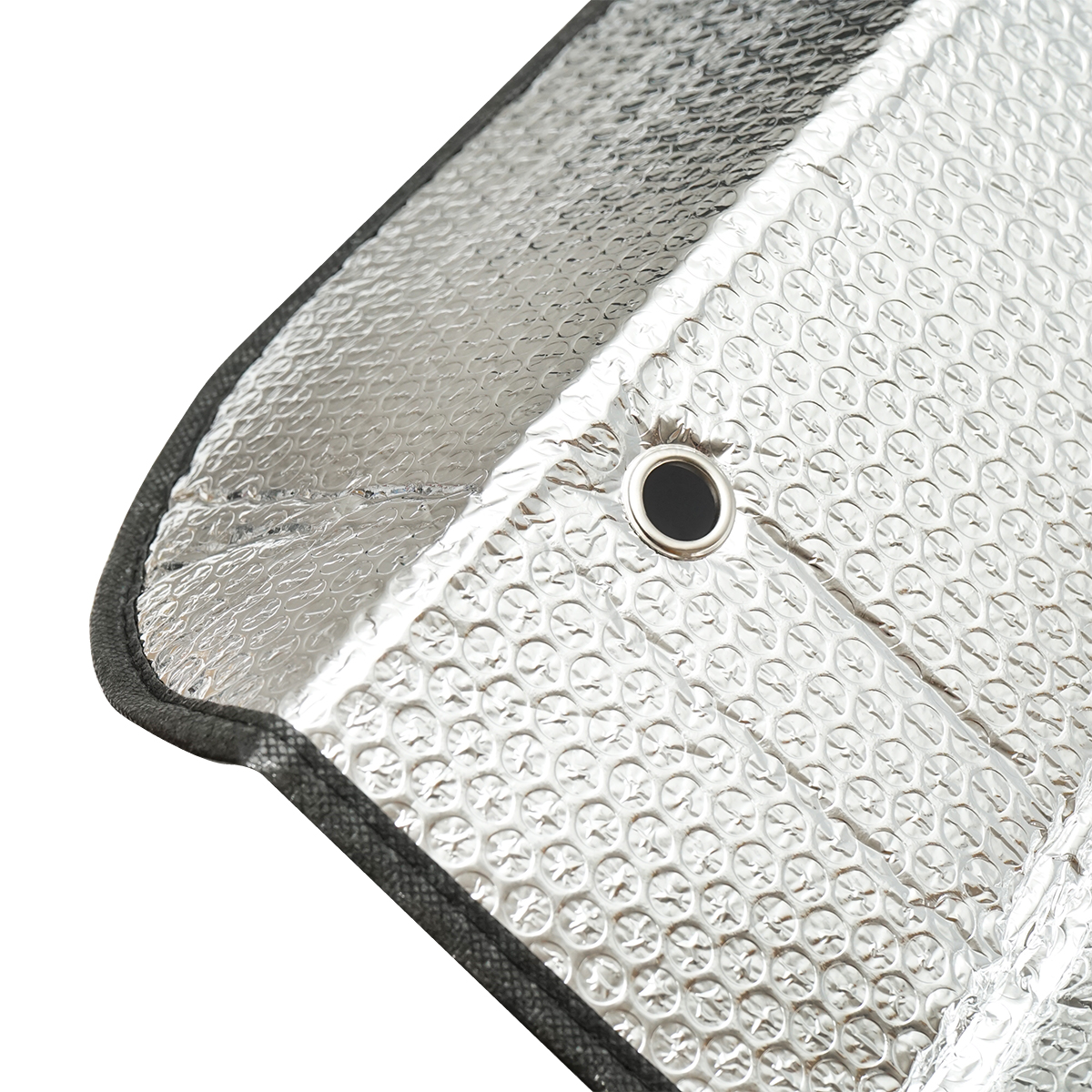 Parasolar parbriz auto 140x70cm folie de aluminiu si ventuze de fixare Breckner Germany - imagine 5