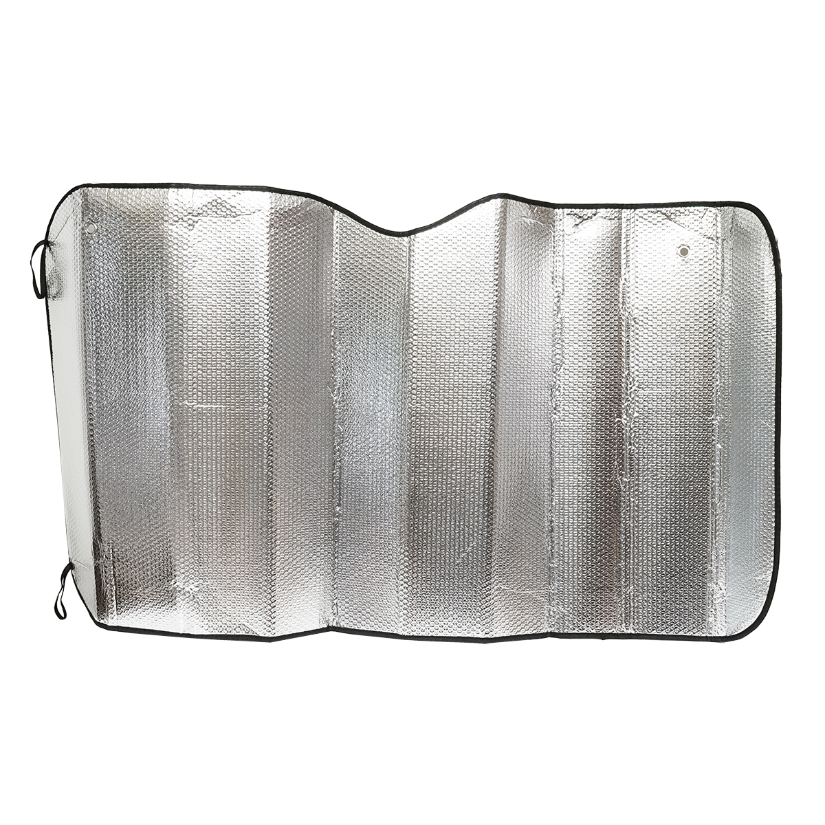 Parasolar parbriz auto 150x80cm folie de aluminiu si ventuze de fixare Breckner Germany - imagine 3