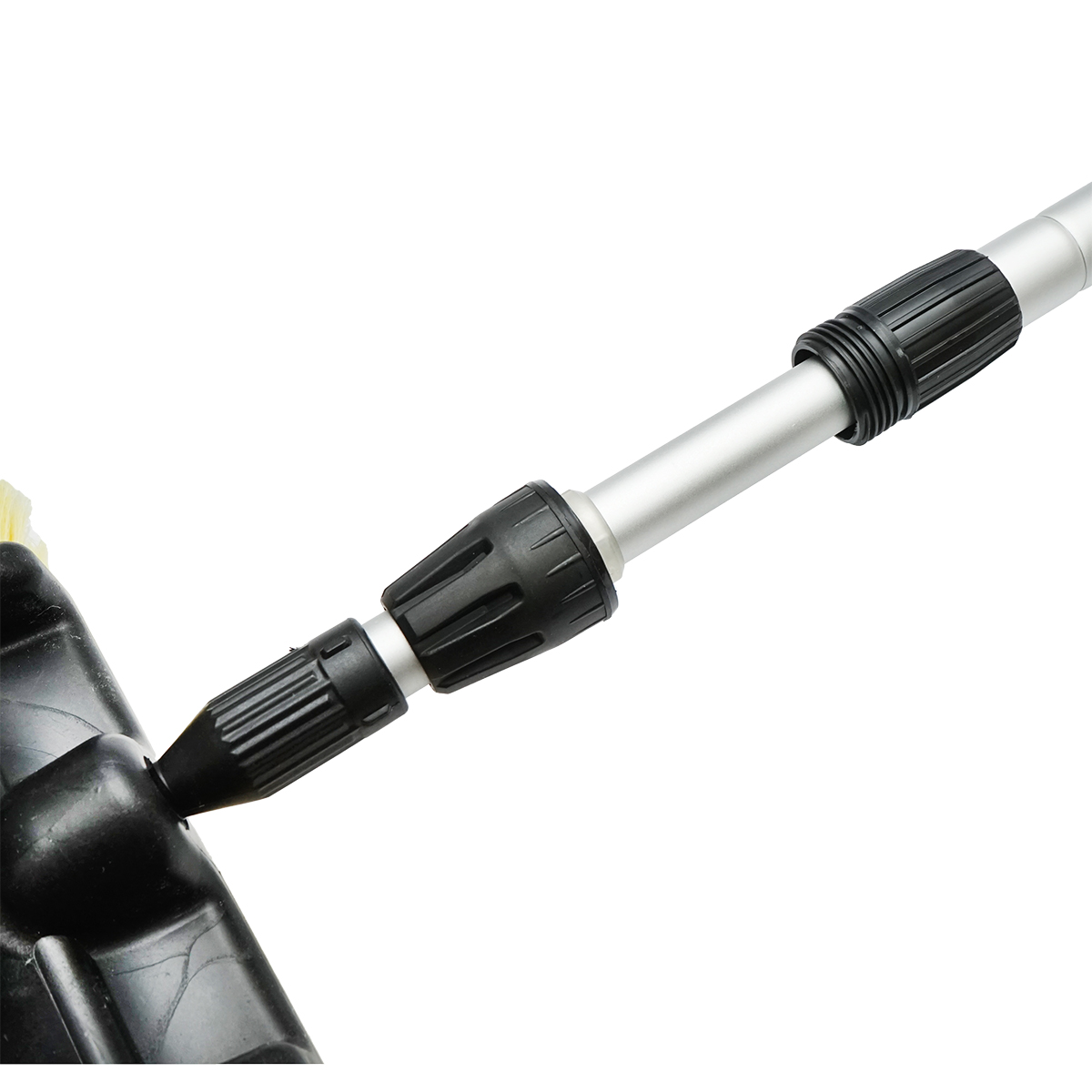 Perie cu maner telescopic din aluminiu pentru spalat auto si curatat zapada 145-250cm Breckner Germany - imagine 7