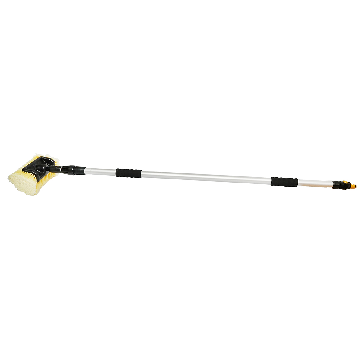 Perie cu maner telescopic din aluminiu pentru spalat auto si curatat zapada 145-250cm Breckner Germany - imagine 3