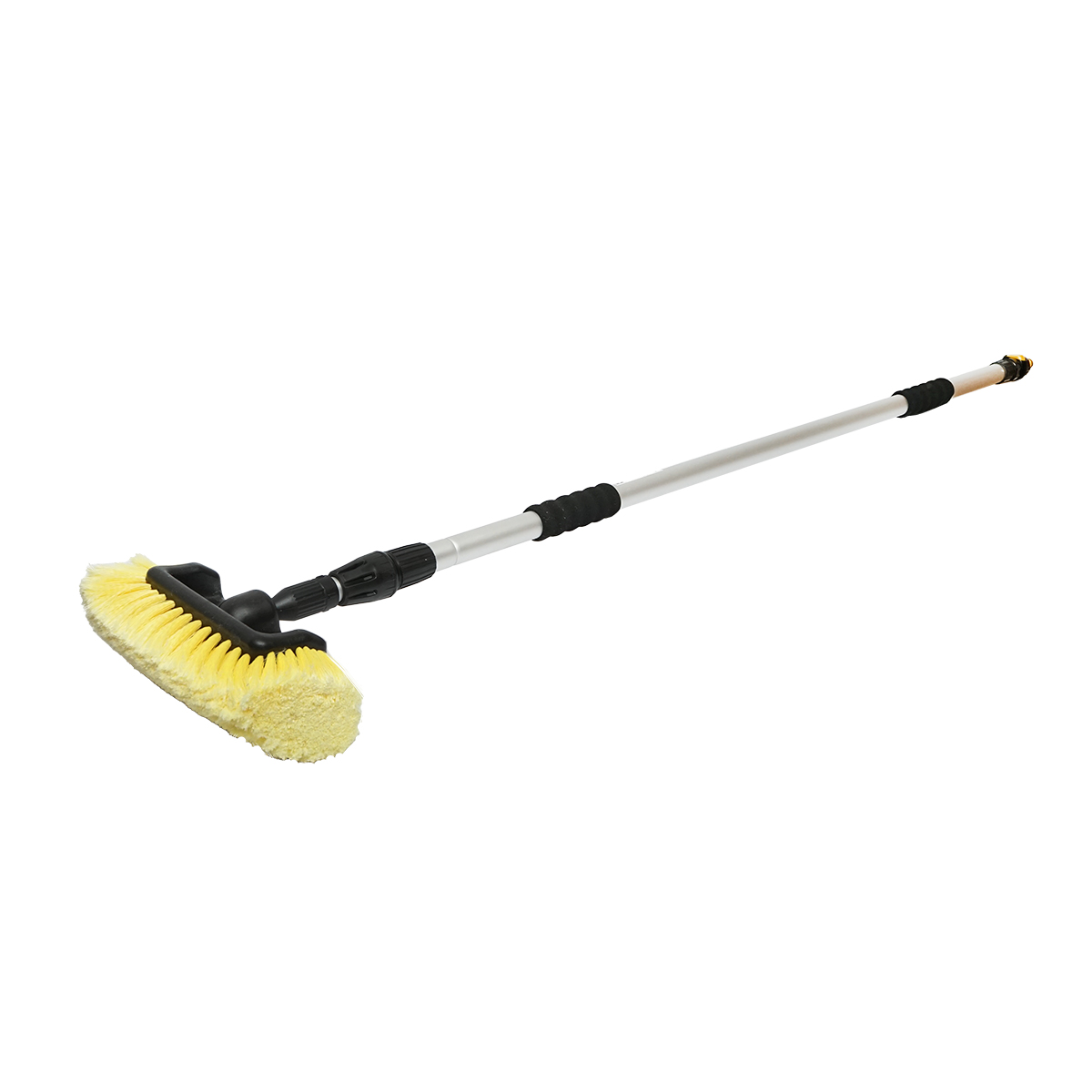 Perie cu maner telescopic din aluminiu pentru spalat auto si curatat zapada 145-250cm Breckner Germany