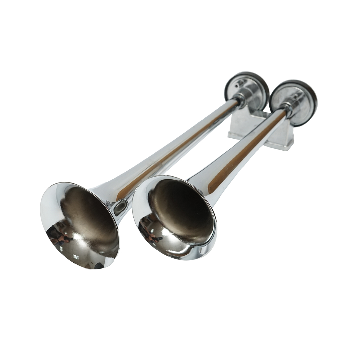 Claxon 2 trompete cu pompa 24V si accesorii montaj Breckner Germany